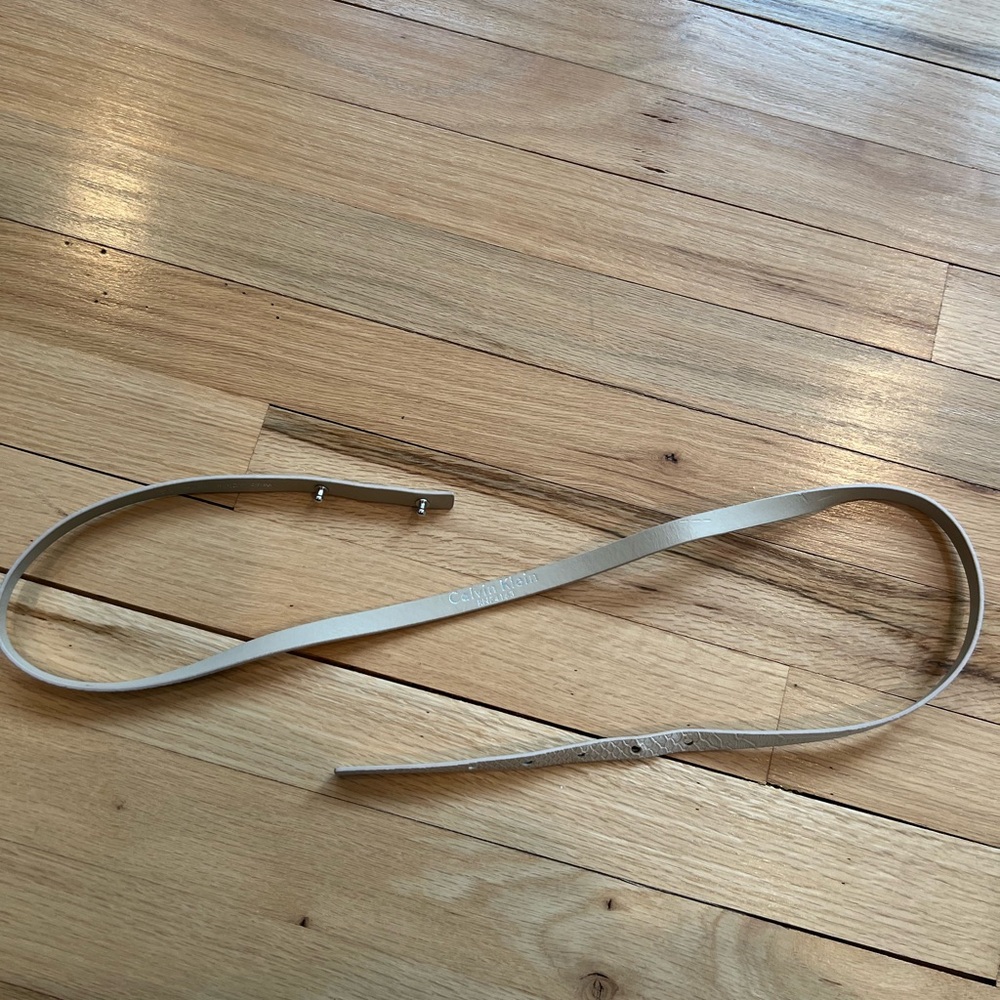 Calvin Klein Beige Belt